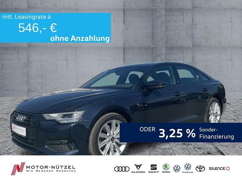 Firmamentblau metallic Gebraucht 2021 Audi A6 Ambiente Limousine | 36.990 € (Fairer Preis) - Bild 1/4