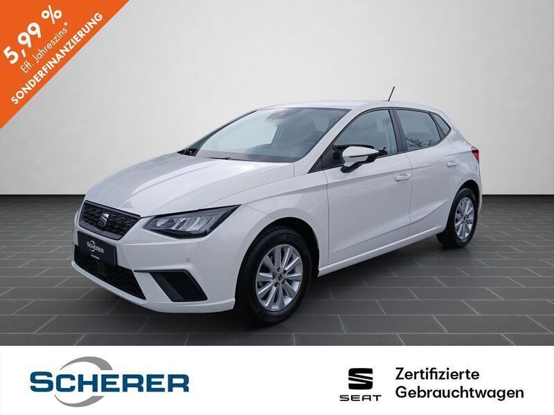 Weiß Gebraucht 2022 Seat Ibiza Style Limousine | 14.991 € (Fairer Preis) - Bild 1/4