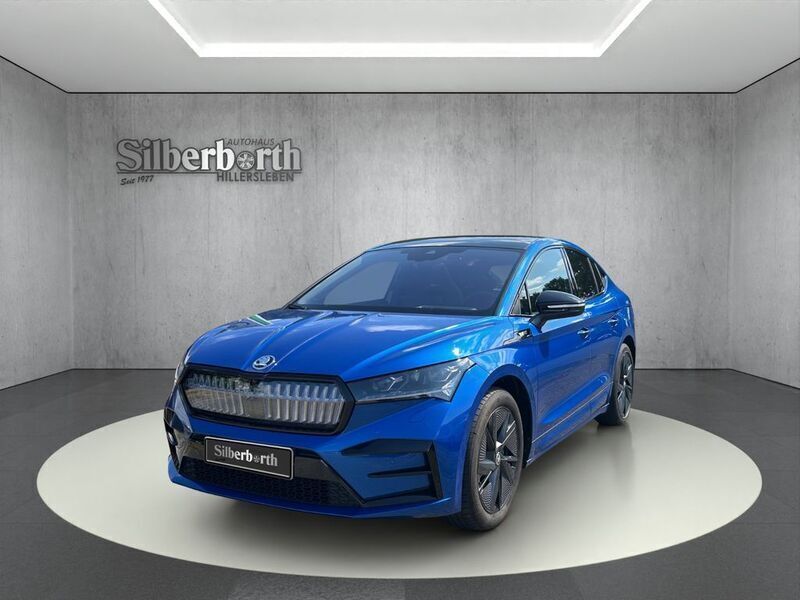 Blau Gebraucht 2024 Skoda Enyaq iV Suite SUV | 45.990 € (Guter Preis) - Bild 1/4