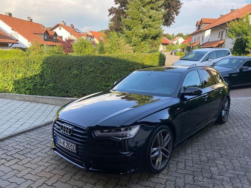Schwarz Gebraucht 2016 Audi A6 S-Line Kombi | 22.490 € (Etwas zu teuer) - Bild 1/4