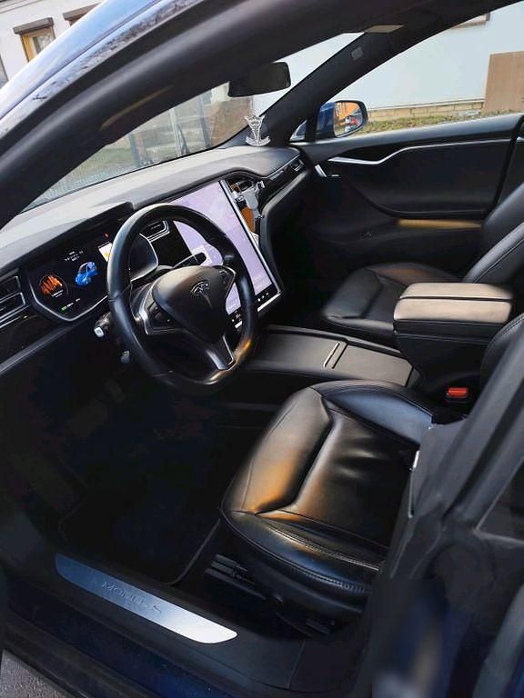 Gebraucht Tesla Model S 344 kW (469 PS) 2017 Blau Kleinwagen