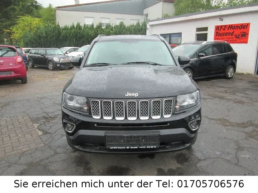Usado Jeep Compass Limited 163 HP (119 kW) 2014 Preto SUV