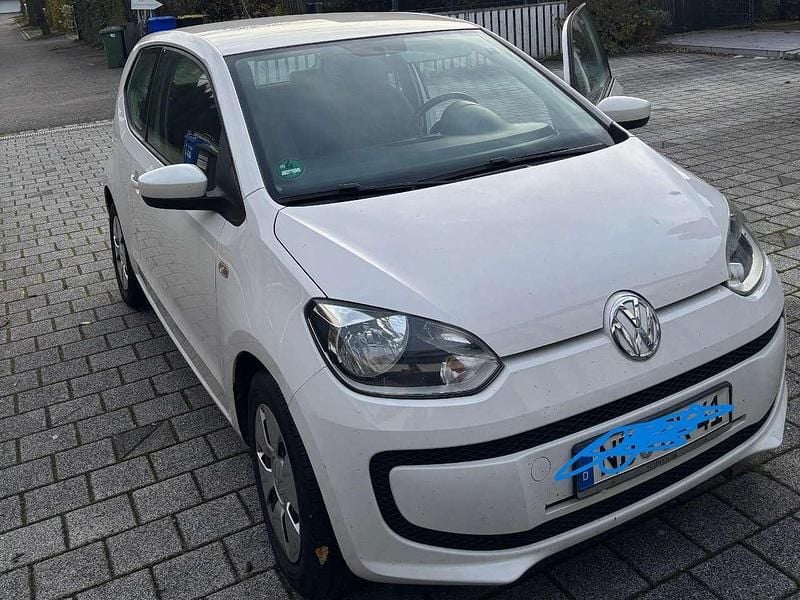 Weiß Gebraucht 2012 VW up! move up! Kleinwagen | 3.650 € (Fairer Preis) - Bild 1/4