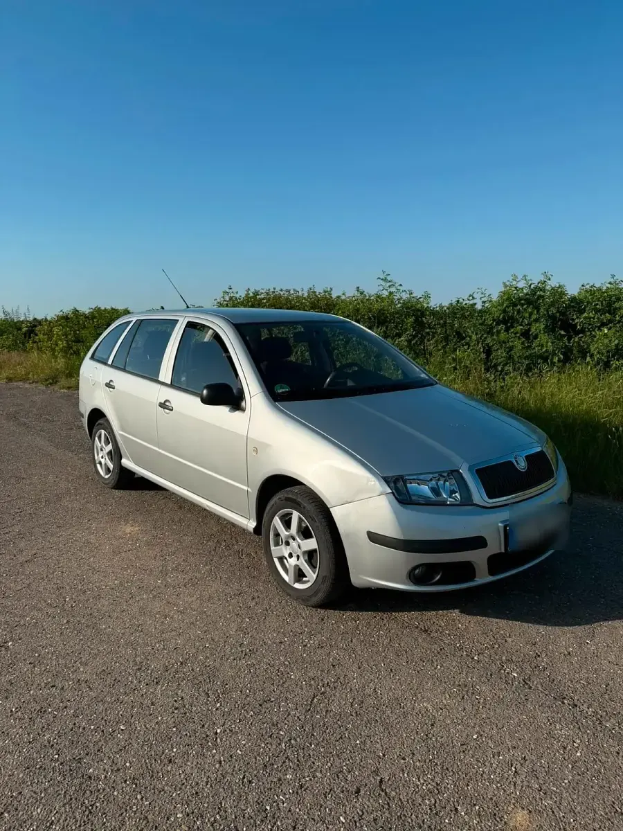 Gebraucht Skoda Fabia 75 PS (55 kW) 2005 Silber Kombi