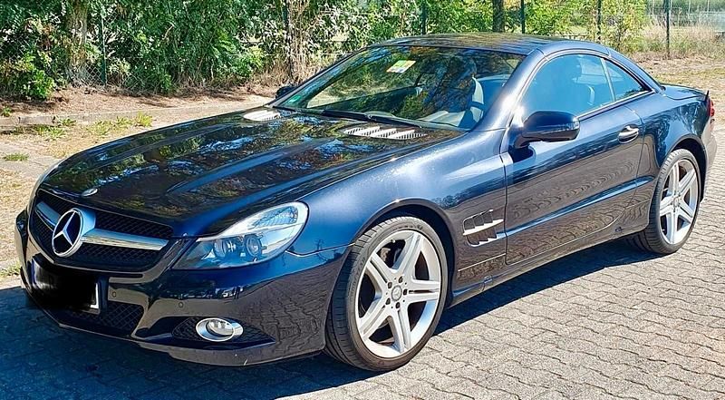 Gebraucht Mercedes SL280 231 PS (169 kW) 2009 Blau Cabrio