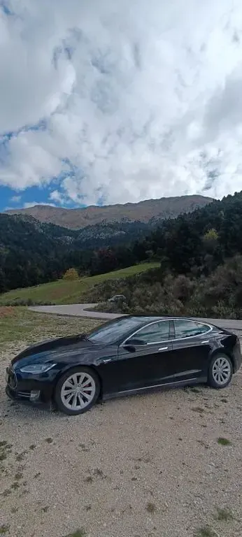 Gebraucht Tesla Model S Performance 567 kW (772 PS) 2015 Schwarz Kleinwagen