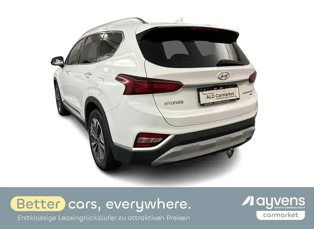 Gebraucht Hyundai Santa Fe Premium 200 PS (147 kW) 2020 Weiß SUV