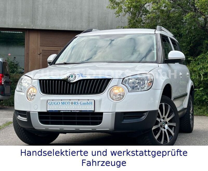 Weiß Gebraucht 2013 Skoda Yeti Plus Edition SUV | 7.999 € (Guter Preis) - Bild 1/4