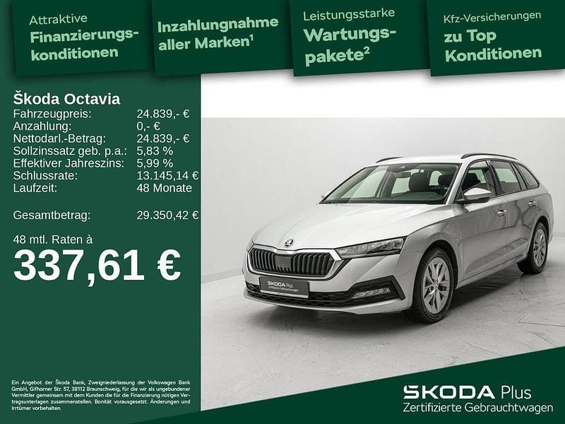 Silber Gebraucht 2023 Skoda Octavia Ambition Kombi | 24.839 € (Guter Preis) - Bild 1/4