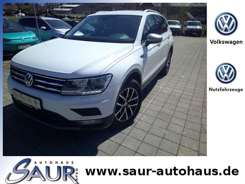Pure white Gebraucht 2020 VW Tiguan Allspace Comfortline SUV | 20.990 € (Guter Preis) - Bild 1/4