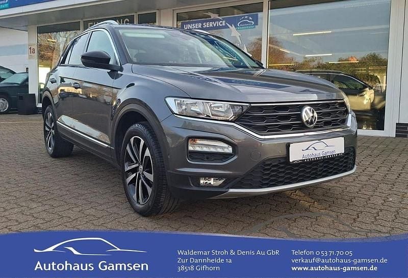 Gebraucht VW T-Roc IQ Drive 150 PS (110 kW) 2019 Indiumgrau metallic SUV