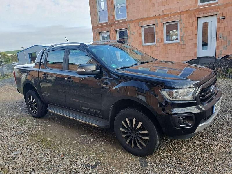 Schwarz Gebraucht 2021 Ford Ranger Wildtrack Abholung | 32.600 € (Guter Preis) - Bild 1/4