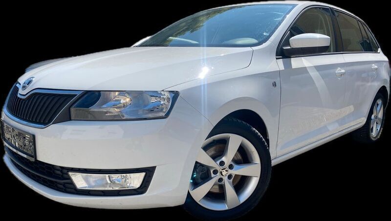 Weiß Gebraucht 2013 Skoda Rapid Elegance Limousine | 7.990 € (Fairer Preis) - Bild 1/4