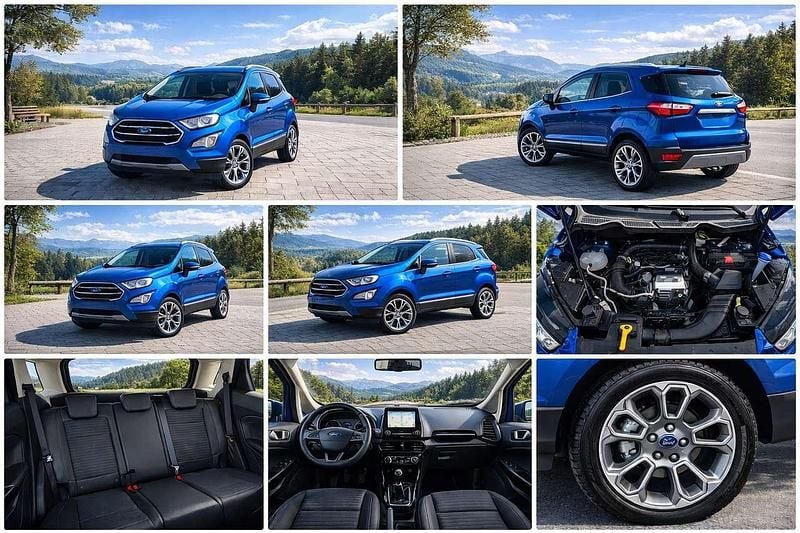 Gebraucht Ford Ecosport Titanium X 125 PS (91 kW) 2019 Blau SUV