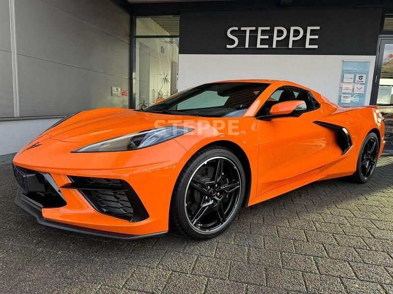Orange Neu 2025 Corvette Stingray Cabrio | 114.800 € (Superpreis) - Bild 1/4