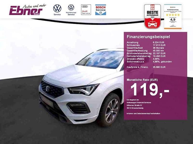 Nevada weiss Gebraucht 2023 Seat Ateca FR SUV | 25.680 € (Guter Preis) - Bild 1/4