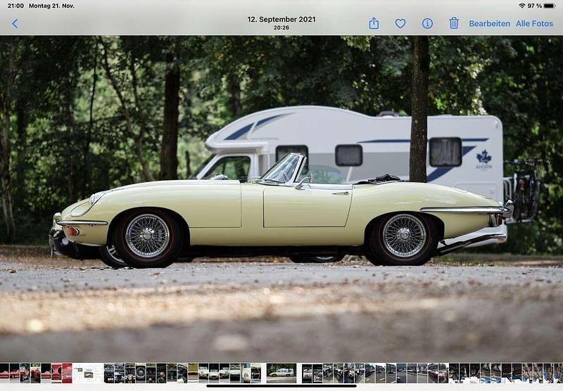 Gebraucht Jaguar E-Type S 171 PS (125 kW) 1971 Gelb Cabrio