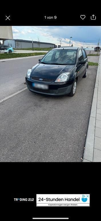 Gebraucht Ford Fiesta Ambiente 60 PS (44 kW) 2006 Blau Kleinwagen