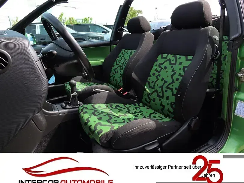 Gebraucht VW Golf Cabriolet Comfortline 75 PS (55 kW) 1999 Cosmicgruen metallic Cabrio