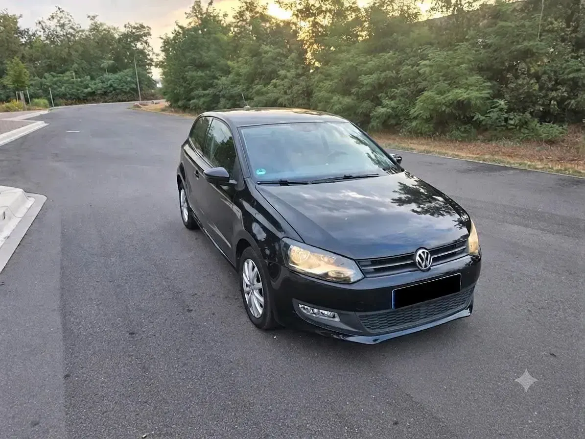 Gebraucht VW Polo 90 PS (66 kW) 2010 Schwarz Kleinwagen