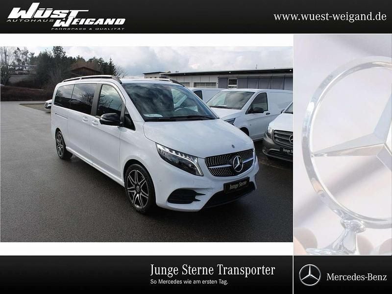 Bergkristallweiß Gebraucht 2024 Mercedes V220 AMG Van / Kleinbus | 58.989 € (Fairer Preis) - Bild 1/4