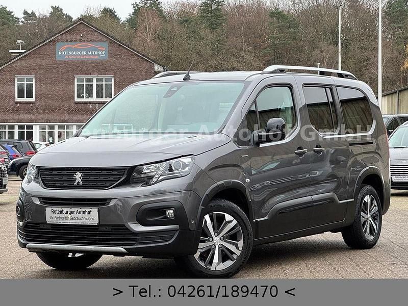 Grau Gebraucht 2019 Peugeot Rifter Allure GT-Line Van / Kleinbus | 14.990 € (Fairer Preis) - Bild 1/4