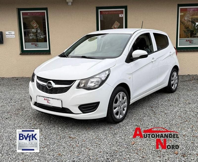 Weiß Gebraucht 2016 Opel Karl Enjoy Kleinwagen | 7.485 € (Fairer Preis) - Bild 1/4