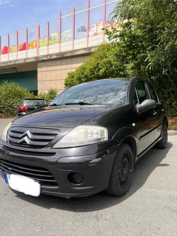 Schwarz Gebraucht 2009 Citroën C3 Kleinwagen | 1.250 € - Bild 1/4