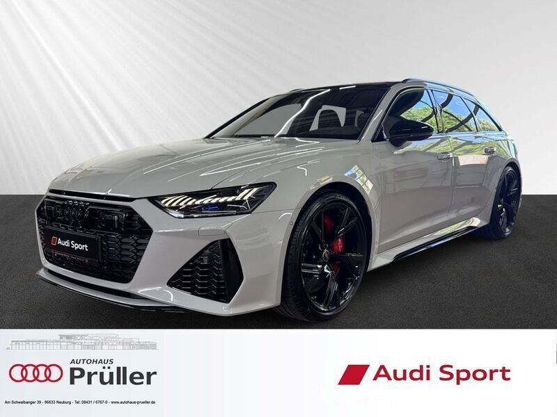 Kreide uni (grau) Gebraucht 2023 Audi RS6 Ambiente Kombi | 111.400 € (Superpreis) - Bild 1/4