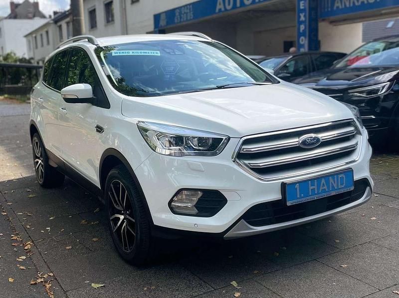 Weiß Gebraucht 2018 Ford Kuga SUV | 15.400 € (Fairer Preis) - Bild 1/4