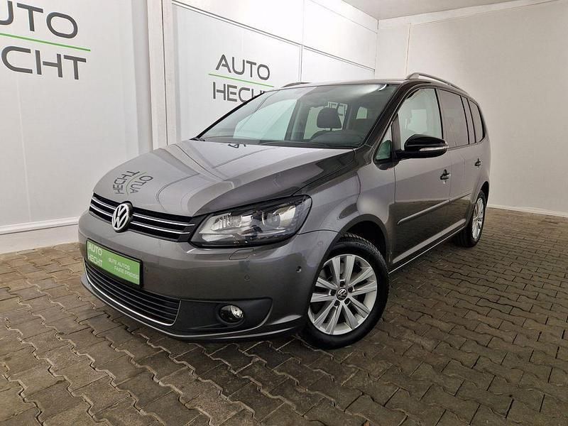 Iridiumgrau Gebraucht 2018 VW Touran Highline Van / Kleinbus | 20.490 € (Fairer Preis) - Bild 1/4