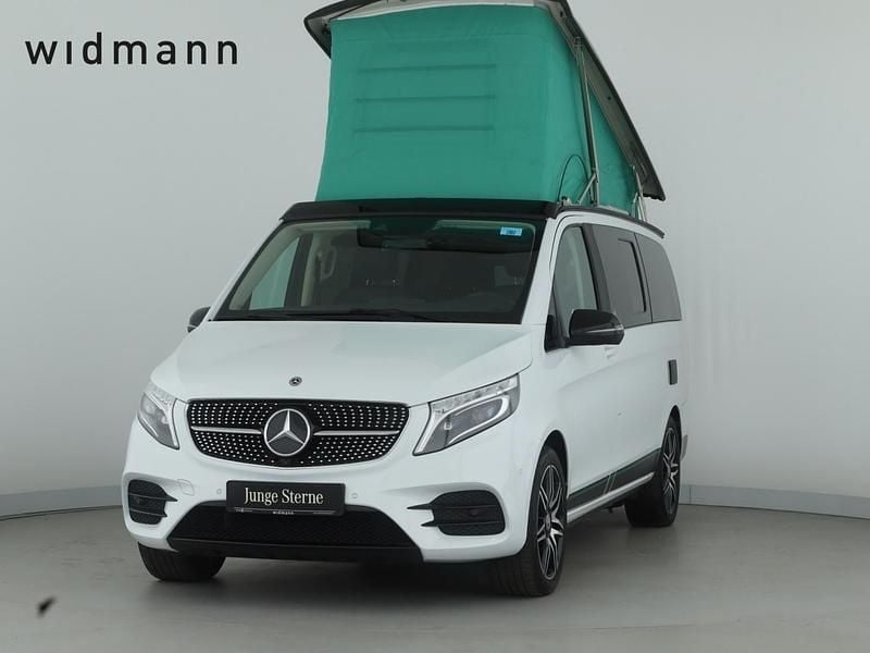 Bergkristallweiss metallic Gebraucht 2021 Mercedes V300 Marco Polo Van / Kleinbus | 69.850 € (Etwas zu teuer) - Bild 1/4