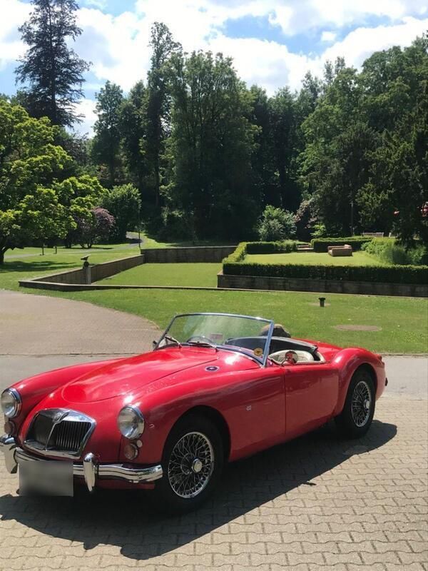 Rot Gebraucht 1958 MG MGA Cabrio | 22.900 € - Bild 1/4