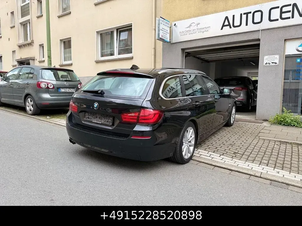 Gebraucht BMW 520 Sport Line 184 PS (135 kW) 2012 Schwarz Kombi