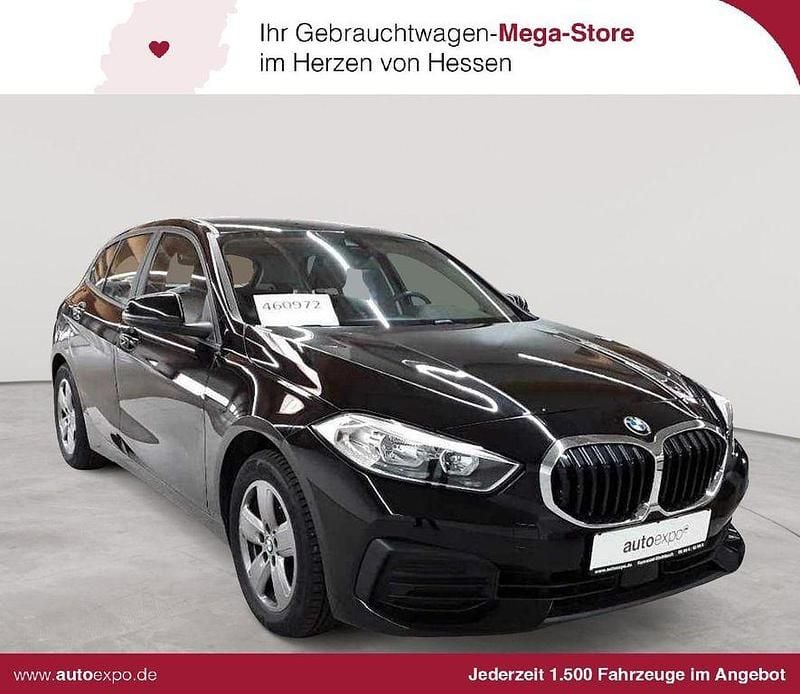 Schwarz uni Gebraucht 2020 BMW 118 Advantage Kleinwagen | 18.790 € (Guter Preis) - Bild 1/4