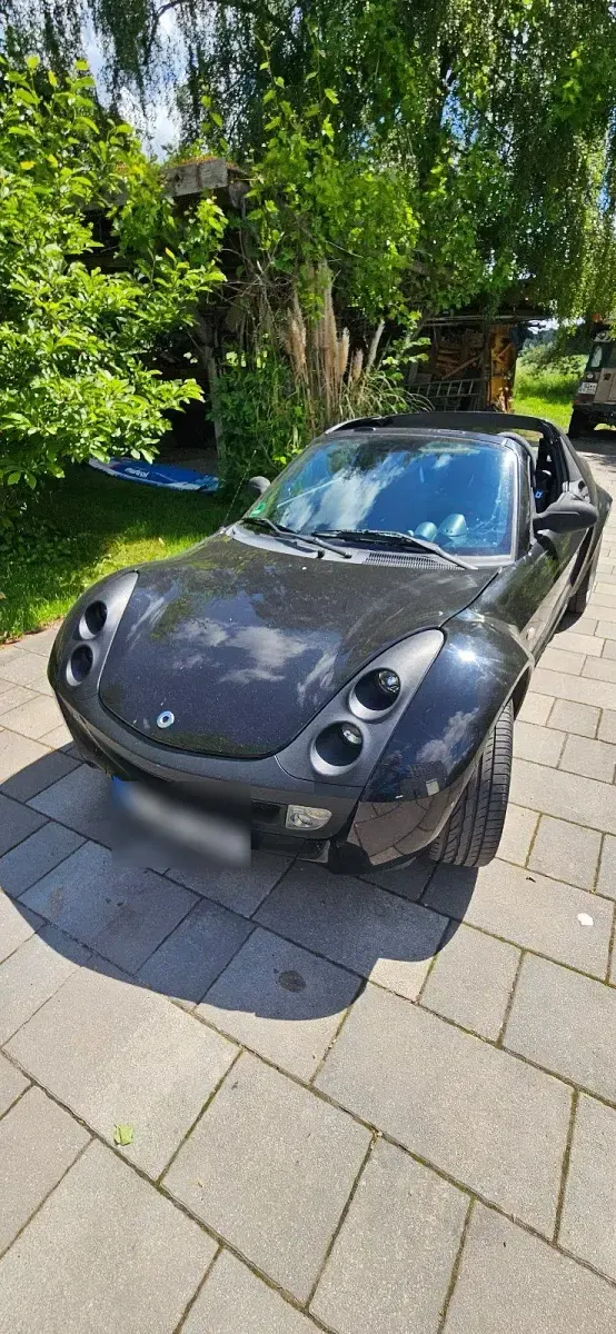 Gebraucht Smart Roadster 61 PS (44 kW) 2003 Schwarz Cabrio