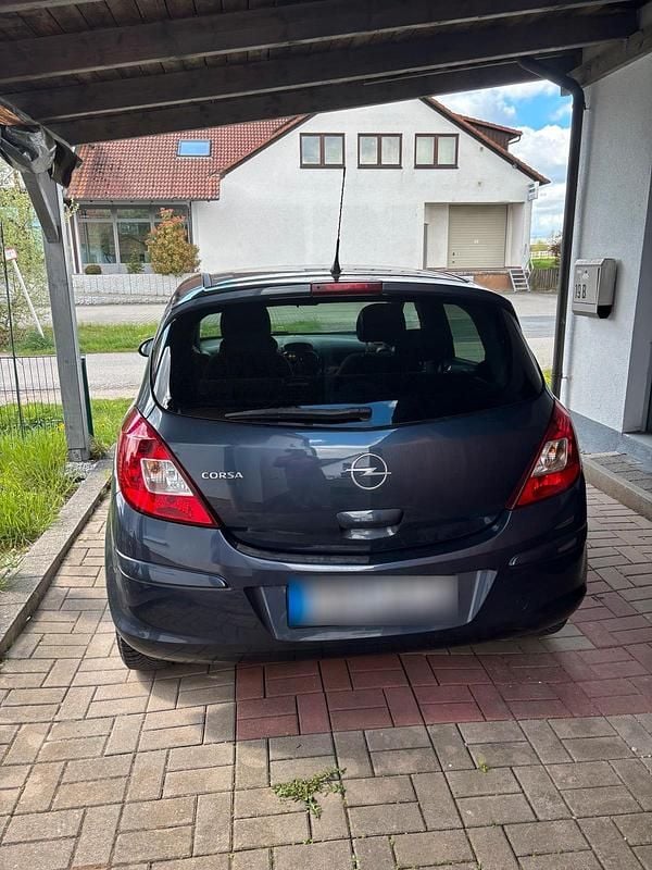 Gebraucht Opel Corsa Edition 97 PS (71 kW) 2010 Blau Kleinwagen