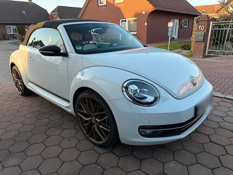 Gebraucht VW Beetle Cabriolet 105 PS (77 kW) 2014 Weiß Cabrio