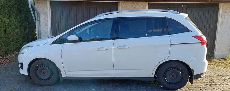 Gebraucht Ford C-MAX Titanium 125 PS (91 kW) 2013 Weiß Van / Kleinbus