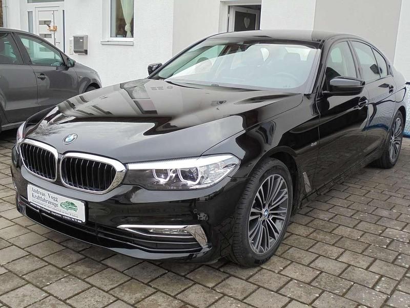 Gebraucht BMW 520 Sport Line 190 PS (139 kW) 2018 Schwarz ii Limousine