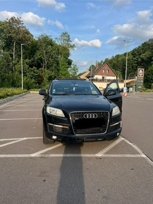 Schwarz Gebraucht 2008 Audi Q7 S-Line SUV | 8.800 € - Bild 1/4