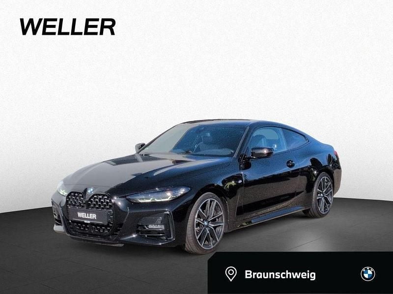 Black sapphire (schwarz) Gebraucht 2022 BMW 420 M Sport Coupé | 36.850 € (Fairer Preis) - Bild 1/4