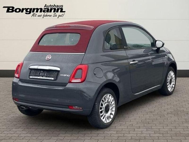 Gebraucht Fiat 500 Lounge 71 PS (52 kW) 2020 Carrara grau) (grau Cabrio