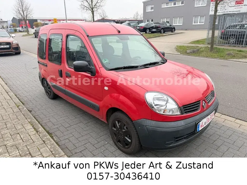 Gebraucht Renault Kangoo Campus 75 PS (55 kW) 2008 Rot Van / Kleinbus