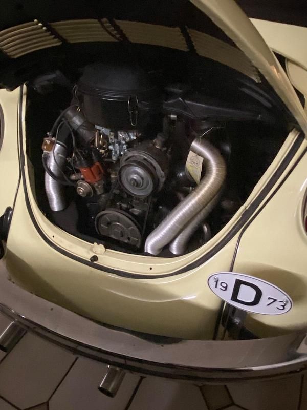 Gelb Gebraucht 1973 VW Käfer Cabrio | 20.200 € - Bild 1/4