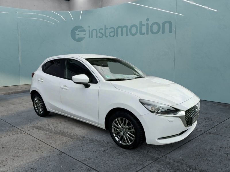 Weiß Gebraucht 2021 Mazda 2 Kizoku Limousine | 16.290 € (Fairer Preis) - Bild 1/4