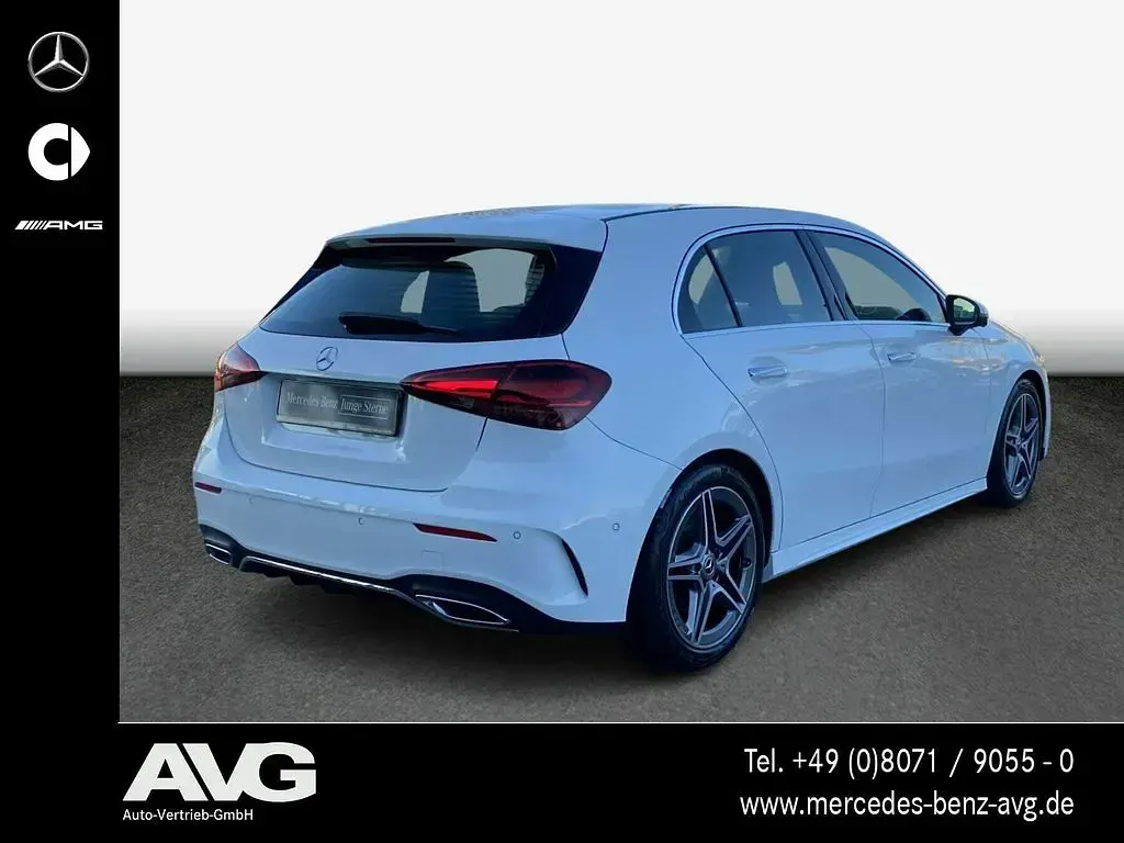 Gebraucht Mercedes A220 Advanced Plus 190 PS (139 kW) 2024 Unilack polarweiß Limousine