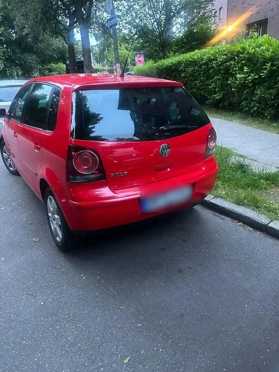 Gebraucht VW Polo 69 PS (50 kW) 2007 Rot Kleinwagen