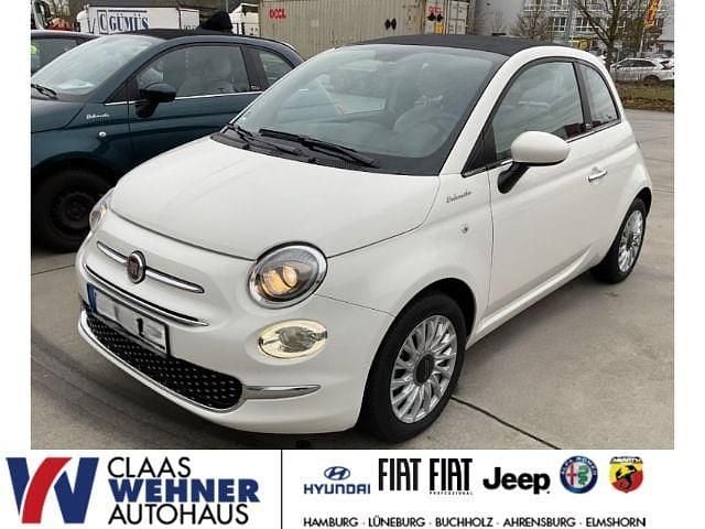 Gelato weiss) (weiss Gebraucht 2021 Fiat 500C Dolcevita Cabrio | 12.990 € (Guter Preis) - Bild 1/4