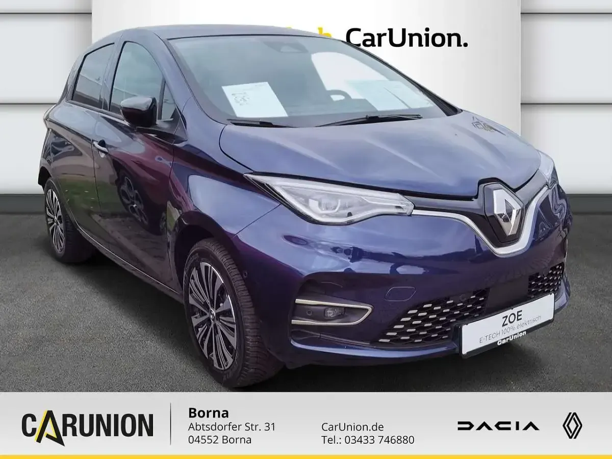 Gebraucht Renault Zoe Iconic 100 kW (136 PS) 2024 Nachtblau metallic Kleinwagen